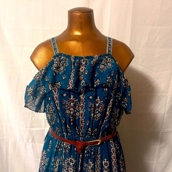 Anthropologie maxi tiered fairy dress size small - Picture 4 of 7